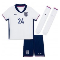 Camiseta Inglaterra Cole Palmer #24 Primera Equipación para niños Eurocopa 2024 manga corta (+ pantalones cortos)